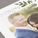 "Vines of Green" - Save the Dates in Fern by Susan Moyal - Detail