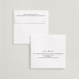 "metro" - Save the Dates in Midnight by Inkblot Design - FREE Recipient Addressing