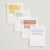 "metro" - Save the Dates in Midnight by Inkblot Design - Envelope Liner Options