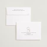 "Locket" - Save the Dates in Pearl by Erin L. Wilson - FREE Recipient Addressing