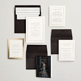 "Bianca" - Save the Dates in Sugar by Jessica Williams - Matching Invitation Suite