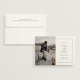 "Bianca" - Save the Dates in Sugar by Jessica Williams - Save the Date with Envelope