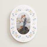 "Wildflower Sprigs" - Save the Dates in Bluebell by Susan Zinader - Front