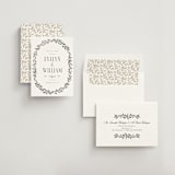 "Wildflora" - Save the Dates in Snow by Laura Hankins - Assembled