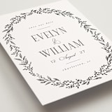 "Wildflora" - Save the Dates in Snow by Laura Hankins - Detail