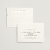 "Wildflora" - Save the Dates in Champagne by Laura Hankins - FREE Recipient Addressing
