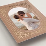 "Floral Frame" - Save the Dates in Cognac by Mansi Verma - Detail