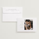 "Underlined" - Save the Dates in Diamond by Meggy Masters - Save the Date with Envelope