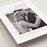 "modernist" - Save the Dates in Silk by Kelly Schmidt - Detail