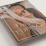 "Highline" - Save the Dates in Cotton by Wildfield Paper Co - Detail