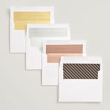 "Highline" - Save the Dates in Cotton by Wildfield Paper Co - Envelope Liner Options