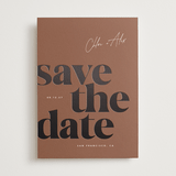 "Retro" - Save the Dates in Dessert by Eric Clegg - Front