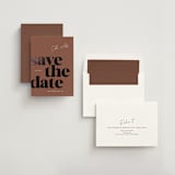 "Retro" - Save the Dates in Dessert by Eric Clegg - Assembled