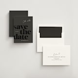 "Retro" - Save the Dates in Evening by Eric Clegg - Assembled