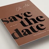 "Retro" - Save the Dates in Dessert by Eric Clegg - Detail