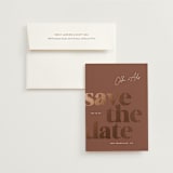 "Retro" - Save the Dates in Dessert by Eric Clegg - Save the Date with Envelope