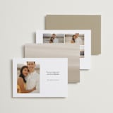 "Zion" - Save the Dates in Cashmere by Wildfield Paper Co - Back of Card Options