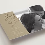 "Zion" - Save the Dates in Cashmere by Wildfield Paper Co - Detail