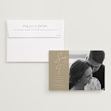 "Zion" - Save the Dates in Cashmere by Wildfield Paper Co - Save the Date with Envelope