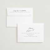 "Topside" - Save the Dates in Pearl by Sarah Brown - FREE Recipient Addressing