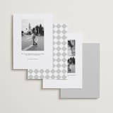 "Corners" - Save the Dates in Cloud by Inkblot Design - Back of Card Options