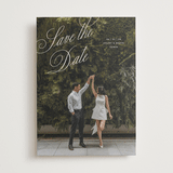 "Enamored" - Save the Dates in Pearl by Pixel and Hank - Front