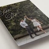 "Enamored" - Save the Dates in Pearl by Pixel and Hank - Detail