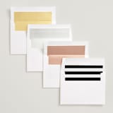 "Casual Elegance" - Save the Dates in Diamond by Eric Clegg - Envelope Liner Options