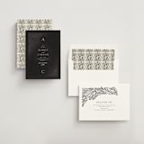 "Royalty" - Save the Dates in Noir by Jen Owens - Assembled