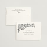 "Royalty" - Save the Dates in Noir by Jen Owens - FREE Recipient Addressing