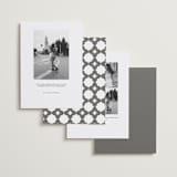 "scrapbook frame" - Save the Dates in Quartz by Jenny Millington - Back of Card Options
