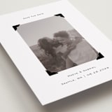 "scrapbook frame" - Save the Dates in Quartz by Jenny Millington - Detail