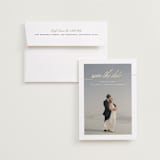 "Admire" - Save the Dates in Shell by Pixel and Hank - Save the Date with Envelope