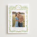 "Paperie" - Save the Dates in Garden by Petra Kern - Front