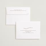 "Wavy" - Save the Dates in Greige by Inkblot Design - FREE Recipient Addressing