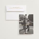 "Wavy" - Save the Dates in Nude by Inkblot Design - Save the Date with Envelope