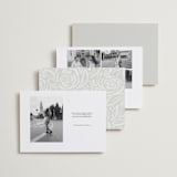 "Bookmark a New Page" - Save the Dates in Lily by Orasie - Back of Card Options