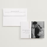 "Bookmark a New Page" - Save the Dates in Lily by Orasie - Save the Date with Envelope