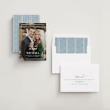 "Classic Frame" - Save the Dates in Cotton by Jennifer Postorino - Assembled