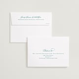 "Classic Frame" - Save the Dates in Cotton by Jennifer Postorino - FREE Recipient Addressing