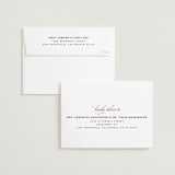 "sway" - Save the Dates in Quartz by Design Lotus - FREE Recipient Addressing