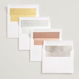"sway" - Save the Dates in Quartz by Design Lotus - Envelope Liner Options