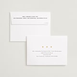 "Spotlight" - Save the Dates in Quartz by Baumbirdy - FREE Recipient Addressing