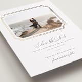 "Formality" - Save the Dates in Pearl by Sarah Brown - Detail