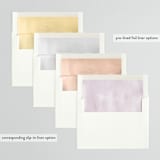 "Forever Elegant" - Save the Dates in Lavender by Hooray Creative - Envelope Liner Options
