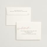 "Metallic Branches" - Save the Dates in Ivory by Mere Paper - FREE Recipient Addressing