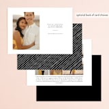 "A Thousand Times Yes" - Save the Dates in Snow by Hooray Creative - Back of Card Options