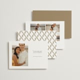 "Wentworth" - Save the Dates in Black Tie by Megan Davis - Back of Card Options