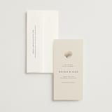 "Simple Seashell" - Save the Dates in Sand by Hannah Bowman - Save the Date with Envelope