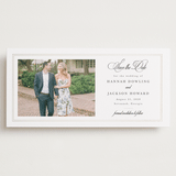 "Traditionally" - Save the Dates in Snow by Sarah Brown - Front